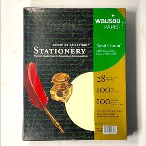 WARSAU PAPER EXECUTIVE COLLECTION STATIONARY